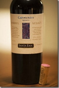 Santa Ema Carmenere Barrel Select