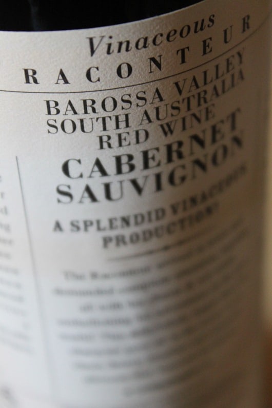 Vinaceous Raconteur Cabernet South Australia