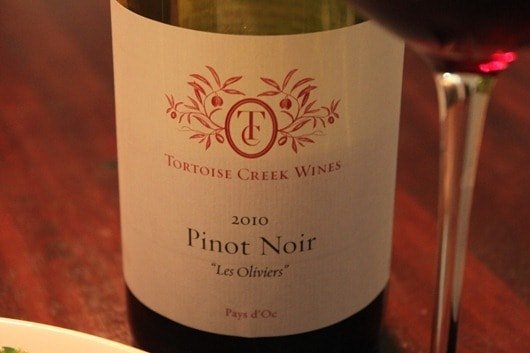 Tortoise Creek Pinot Noir, Languedoc - France