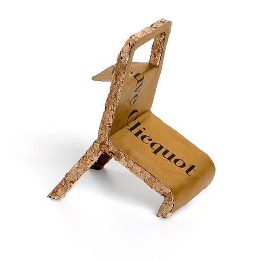 Amazing Champagne Cork Chairs.